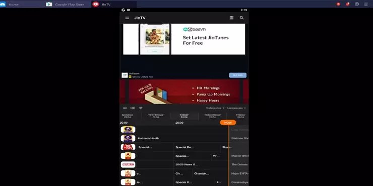 jio live tv in pc jio live tv in pc