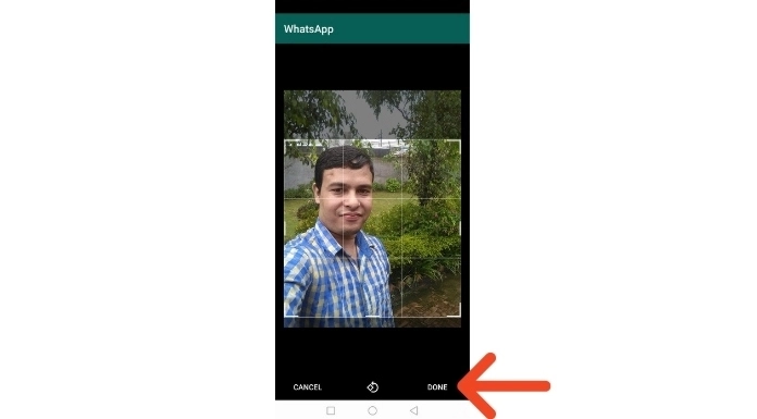 Whatsapp DP Change
