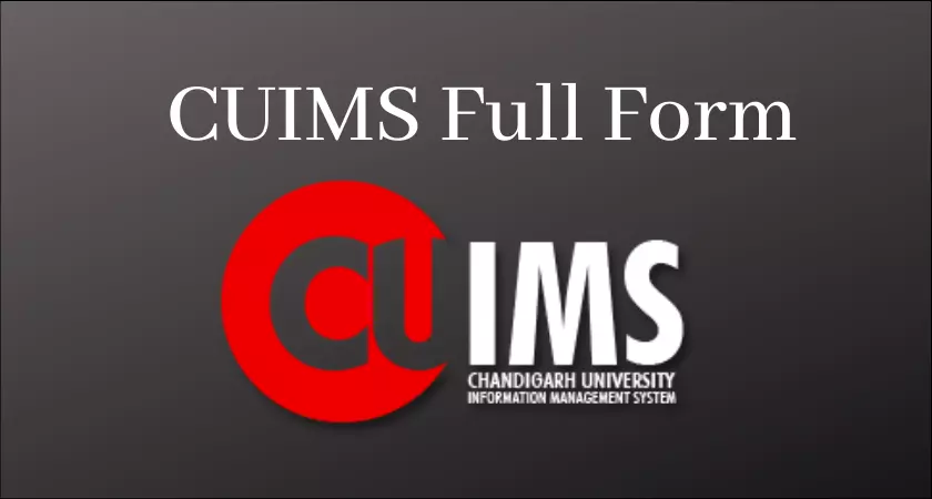 CUIMS Full Form