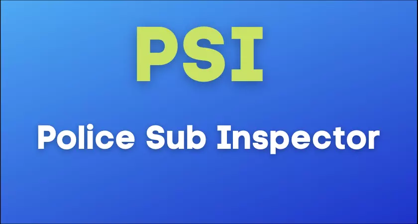 PSI Full Form