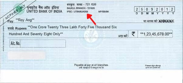 Cheque Book IFSC Code