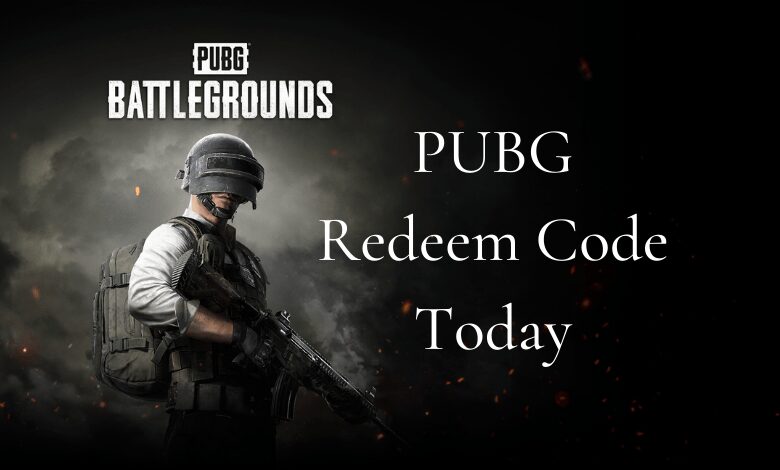 PUBG Redeem Code Today