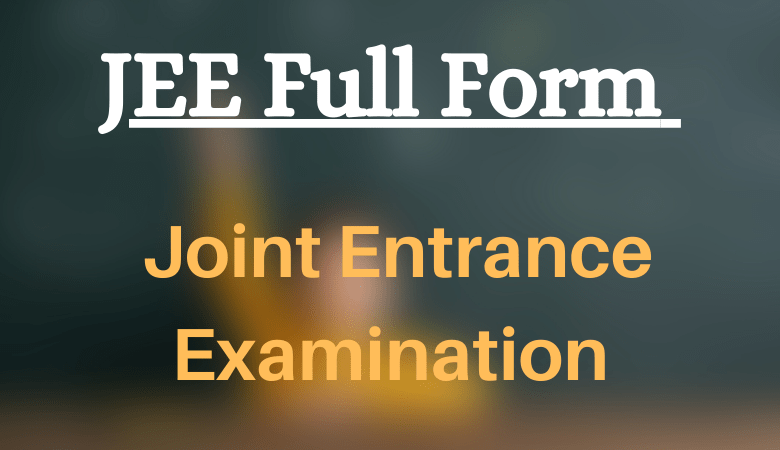 JEE Full Form in Hindi
